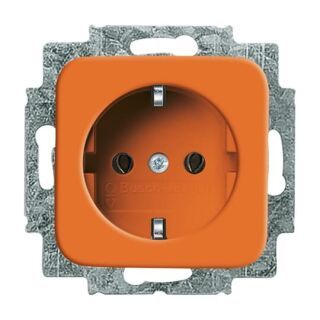SCHUKO® Steckdosen-Einsatz, orange
