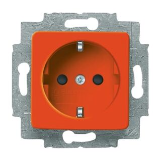SCHUKO® Steckdosen-Einsatz, orange