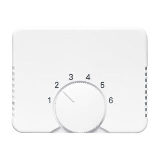 Zentralscheibe für Raumtemperaturregler, weiß