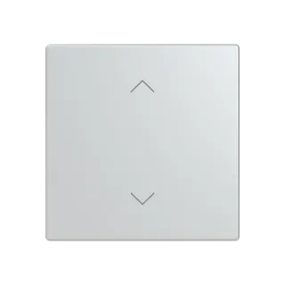 Abdeckung als Wippe 1-fach mit Symbol 