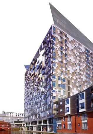 The Cube, Birmingham/England; Architekt: MAKE Architects, Material J57S UP®
