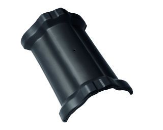 Braas Sattelfirst(O) Anthrazit Firstausgleich mit Doppelmuffe Obergr.