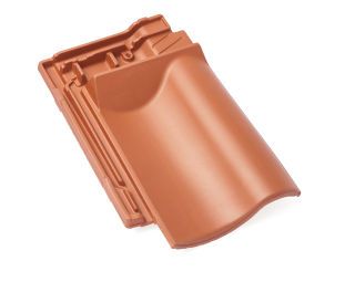 Braas Achat 12V Hohlfalzziegel Firstanschlussziegel