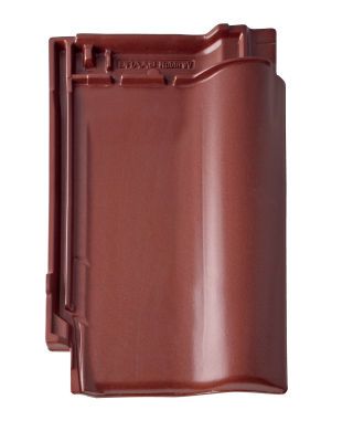 Braas Rubin 9V Lavarot Ganzer Flächenziegel 1/1 (Obergr.hain)
