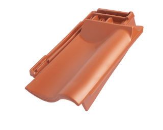 Braas Achat 12V Anthrazit Firstanschluss-Ortgang RE f.Vollk.First