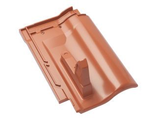 Braas Rubin 11V (H)+(P) Flachdachziegel Schneefangpfanne