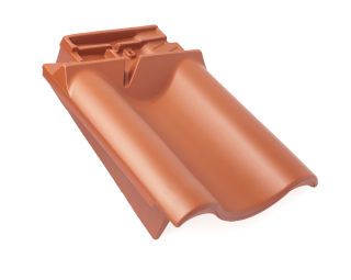 Braas Achat 12V Hohlfalzziegel Firstanschluss-Ortgangziegel