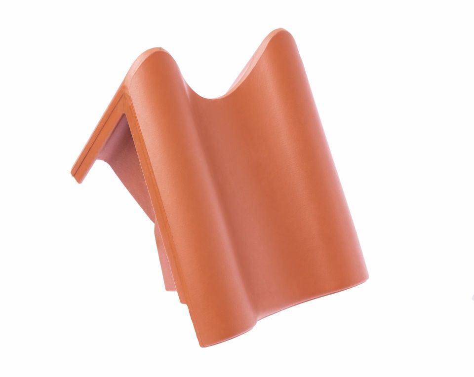 Braas Achat 12V Hohlfalzziegel Pult-Ortgangziegel
