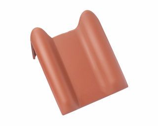Braas Rubin 13V(O) Flachdachziegel Pult-Doppelwulstziegel