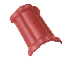 Braas Sattelfirst(O) Naturrot Firstausgleich mit Doppelmuffe Obergr.