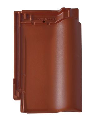 Braas Rubin 9V Kastanie Flächenziegel 1/1 gelocht (Obergr.hain)