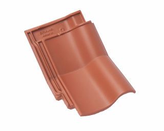 Braas Achat 14 GS(Hanseat) Naturrot Knickziegel