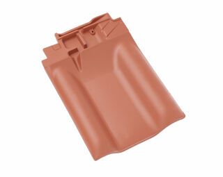 Braas Rubin 13V(H) Flachdachziegel Firstanschluss-Doppelwulstziegel