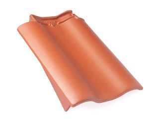 Braas Rubin 11V(P) Flachdachziegel Ortgangziegel