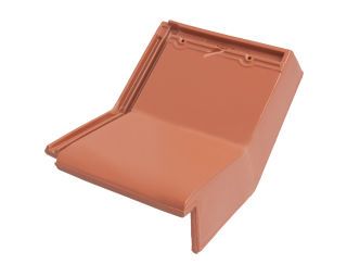 Braas Turmalin Kastanie Knick-Ortgangziegel rechts