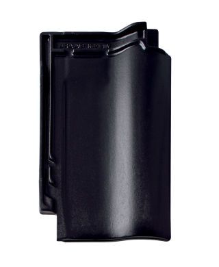 Braas Rubin 11V(P) MN-Vulkanschwarz Heisterholzer Rubin11V Flächenziegel 1/1