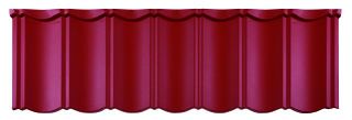 BMI AeroDek Unique Weinrot Dachplatte Plus P 1.324 x 410mm