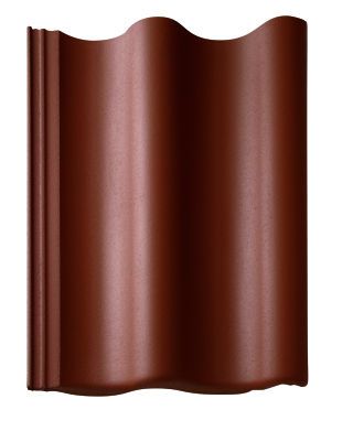 Braas Harzer Pfanne 7(BIG) StarMATT Ziegelrot Ganzer Normalstein 1/1