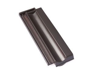 Braas Topas 11V(NEU) Anthrazit Flächenziegel halb 1/2 (Karstädt)