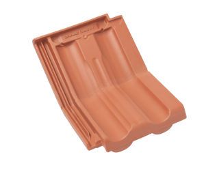 Braas Granat 11V Doppelmuldenfalzziegel Knickziegel