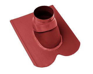 Braas Opal Stand.18/38 SG Naturrot TonAbgasrohrdurchgang-kpl bis 128mm
