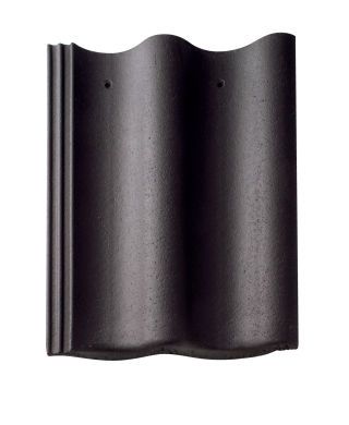 Braas Harzer Pfanne 10 StarMATT Granit Normalstein 1/1 gelocht