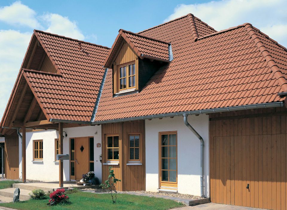 Braas Frankfurter Pf. Classic(Novo) Granit Ganzer Normalstein 1/1