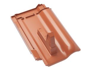 Braas Rubin 13V Flachdachziegel Schneefangpfanne