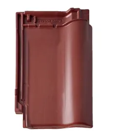 Für einen Quadratmeter Dachfläche werden ca. nur neun Flachdachziegel Rubin 9V benötigt.