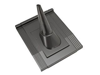 Braas AeroDek Quadro Metallplatte Antennendurchgang