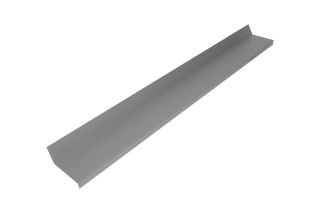 Braas AeroDek Quadro Metallplatte Anschlussprofil