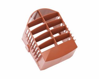 Braas DuroVent Saniluefter DN125 (Aufsatz) Bordeaux