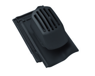 Braas Rubin 13V(H) Flachdachziegel Sanilüfter