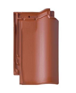 Braas Rubin 11V(P) Kupferrot Heisterholzer Flächenziegel 1/1 gelocht