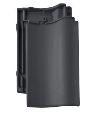 Braas Achat 12V Anthrazit Ganzer Flächenziegel 1/1 (Petershagen)