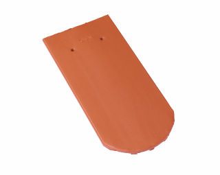 Braas Opal Standard (Segmentschnitt) Biberschwanzziegel Lüfterbiber