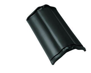 Braas Sattelfirst(O) Basaltgrau Firstausgleich ohne Muffe m.2 Firstkl.OG