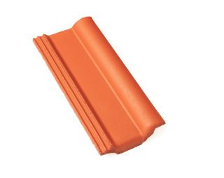 Braas Frankfurter Pf. Classic(Novo) Dunkelbraun Halber Normalstein 1/2