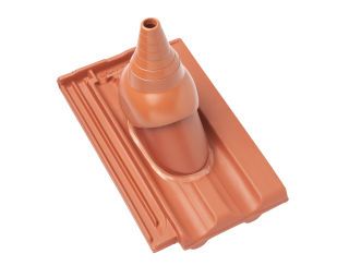 Braas Granat 13V Doppelmuldenfalzziegel Antennenziegel