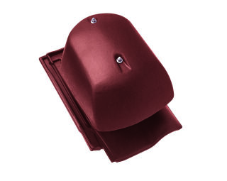 Braas Rubin 13V(H) Flachdachziegel Lüfter