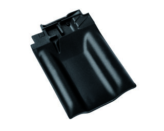 Braas Rubin 13V(O) Flachdachziegel Firstanschluss-Doppelwulstziegel