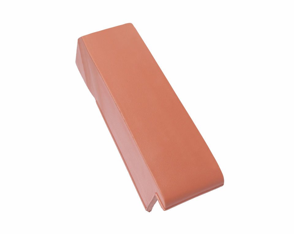 Braas Turmalin Zeder Pultortgangziegel links,halb,SdAnf.