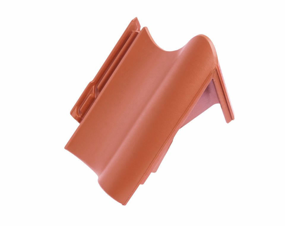 Braas Achat 12V Hohlfalzziegel Pult-Ortgangziegel