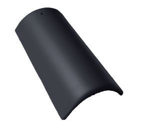 Braas Dachstein MATT Granit Firststein mit Klammer