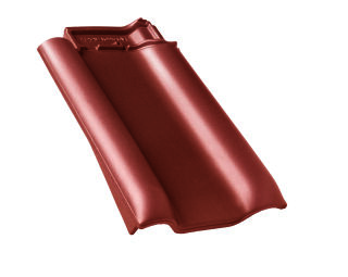 Braas Rubin 13V(H) Flachdachziegel Ortgangziegel