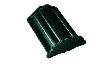 Braas Sattelfirst(O) Tanne Firstanfang Muschel m.Firstkla. Obergr.