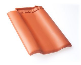 Braas Rubin 9V Flachdachziegel Ortgangziegel