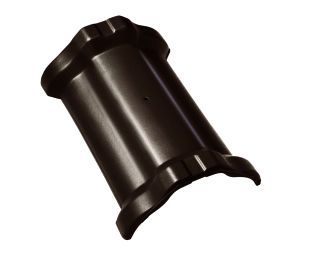 Braas Sattelfirst(O) MN-Teak Firstausgleich mit Doppelmuffe Obergr.