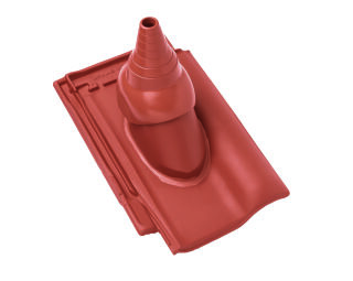 Braas  Rubin 13V(H) Flachdachziegel Antennenziegel