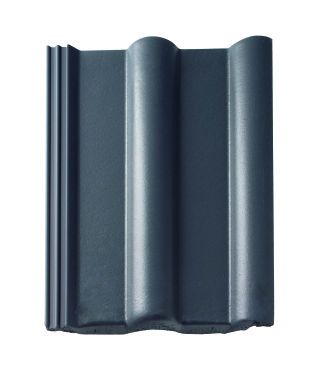 Braas Frankfurter Pf. Classic(Novo) Schiefergrau Ganzer Normalstein 1/1